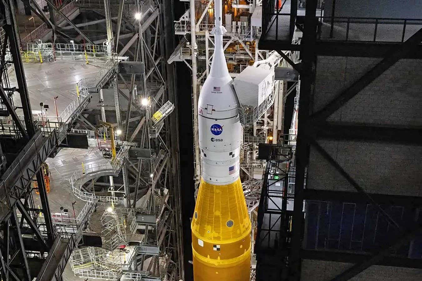 NASA’s Space Launch System has had a tricky startNASA/Cory Huston