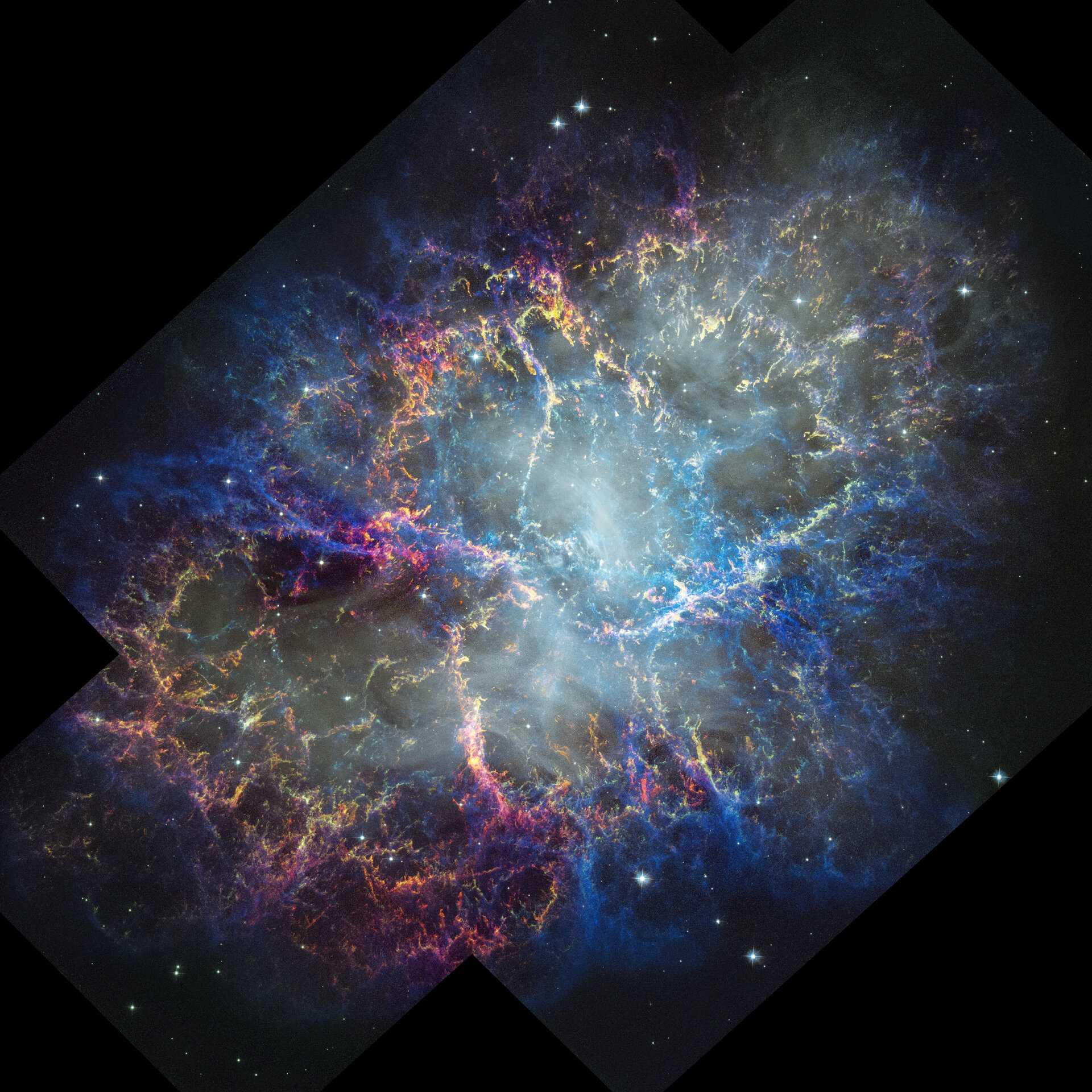 Hubble_revisits_Crab_Nebula_to_track_25_years_of_expansion_pillars Crab Nebula (2024 Hubble image)