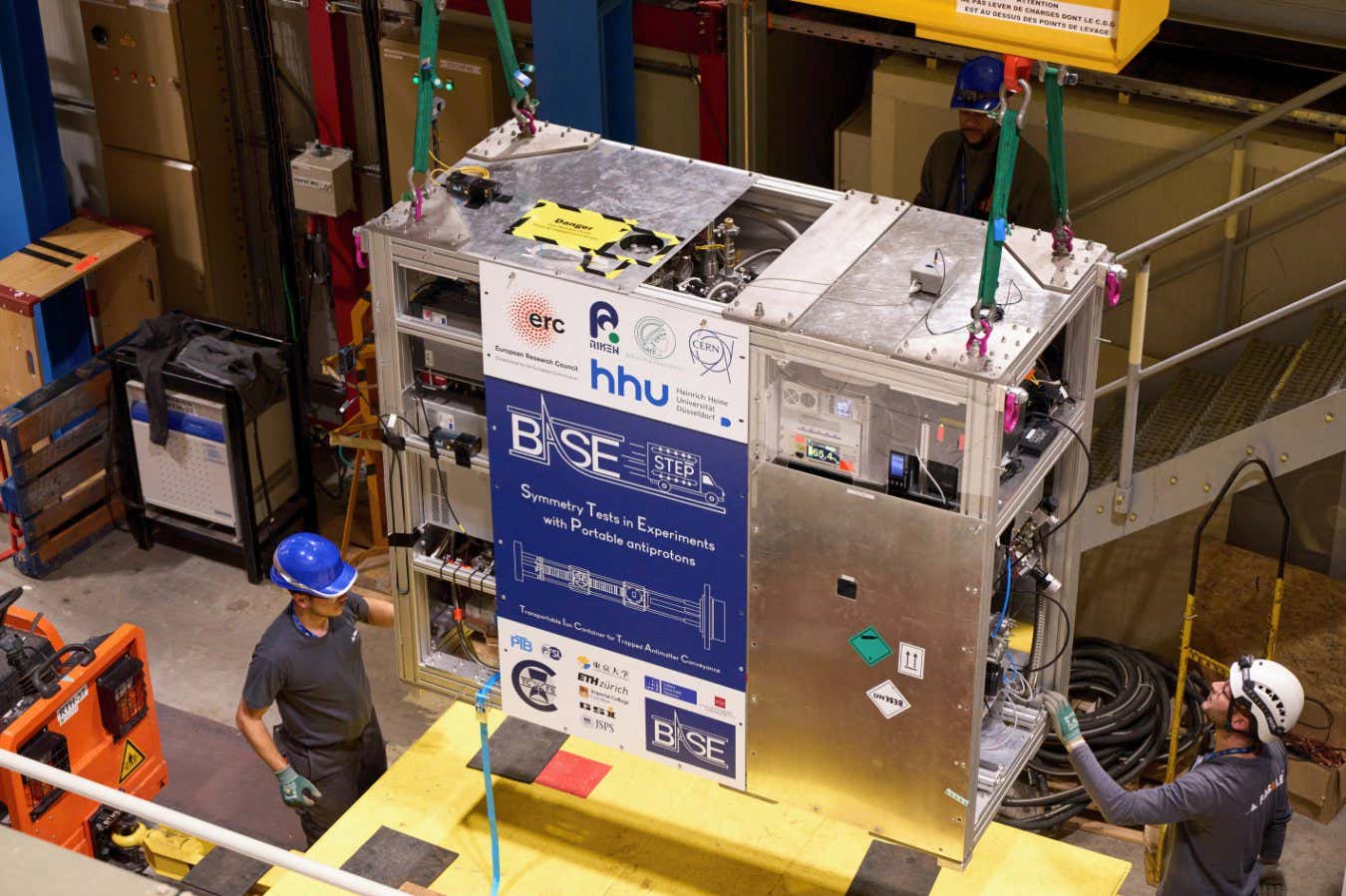 The BASE-STEP transportable trap systemMarina Cavazza, Chetna Krishna/CERN