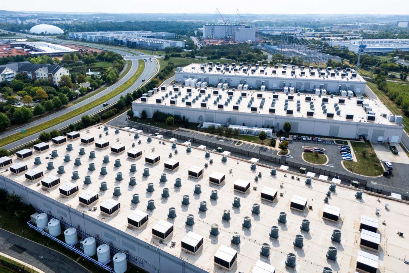 The number of data centres is rapidly increasingJIM LO SCALZO/EPA/Shutterstock