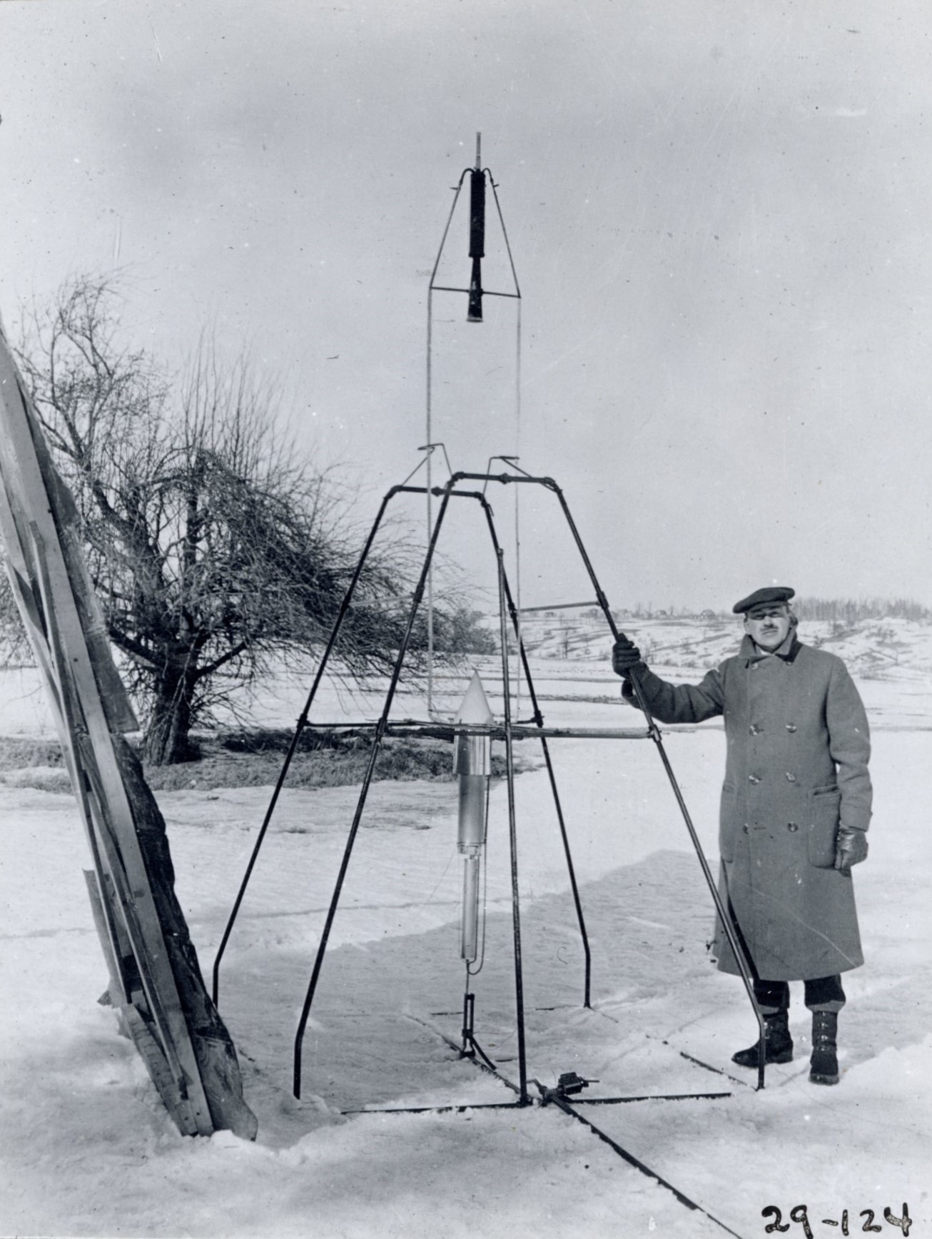 Photo Credit: Esther Goddard, from the Clark University archive.