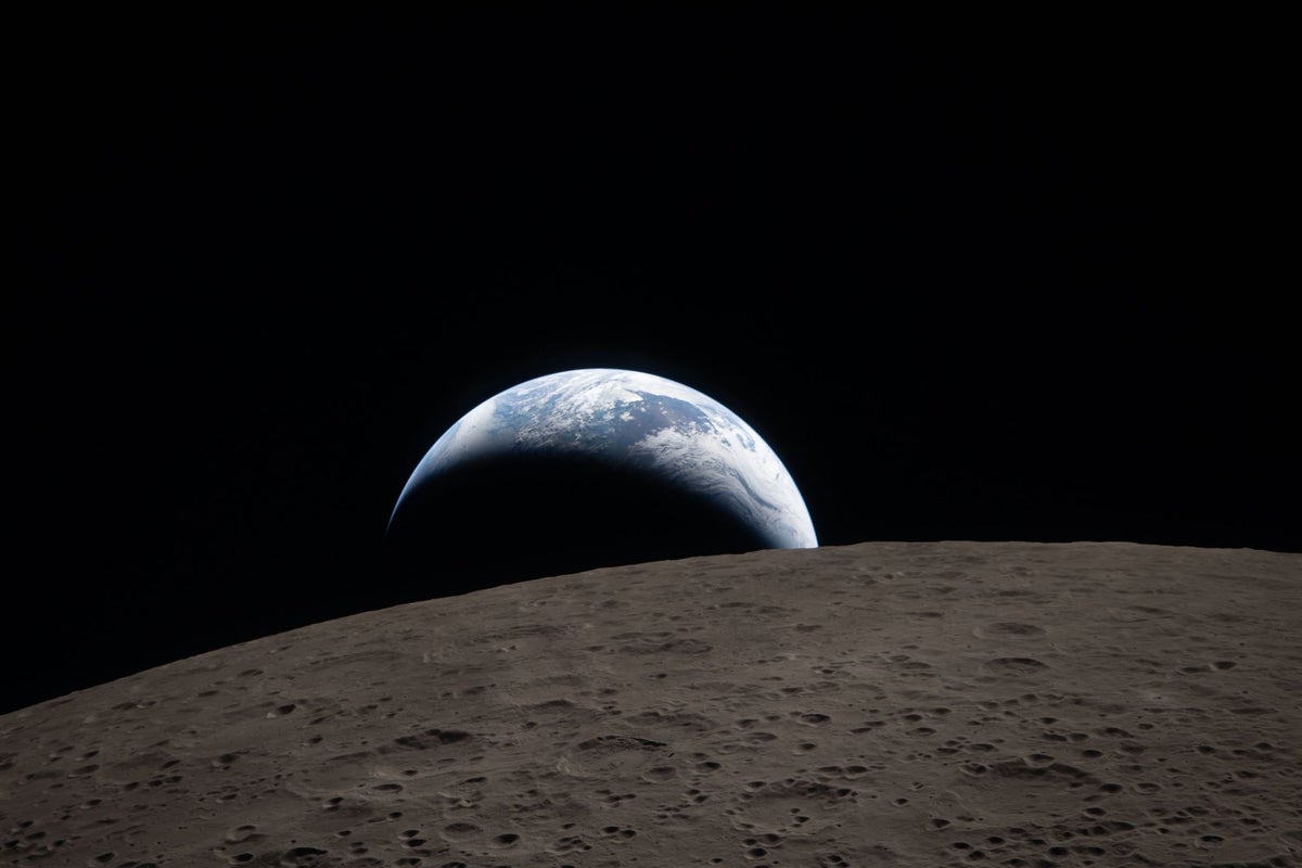 Earth set. NASA