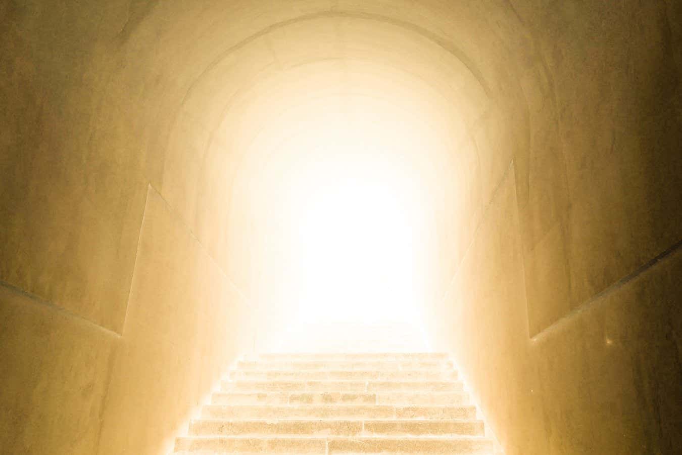 People sometimes report seeing a bright light during near-death experiences, but this symbolism o...