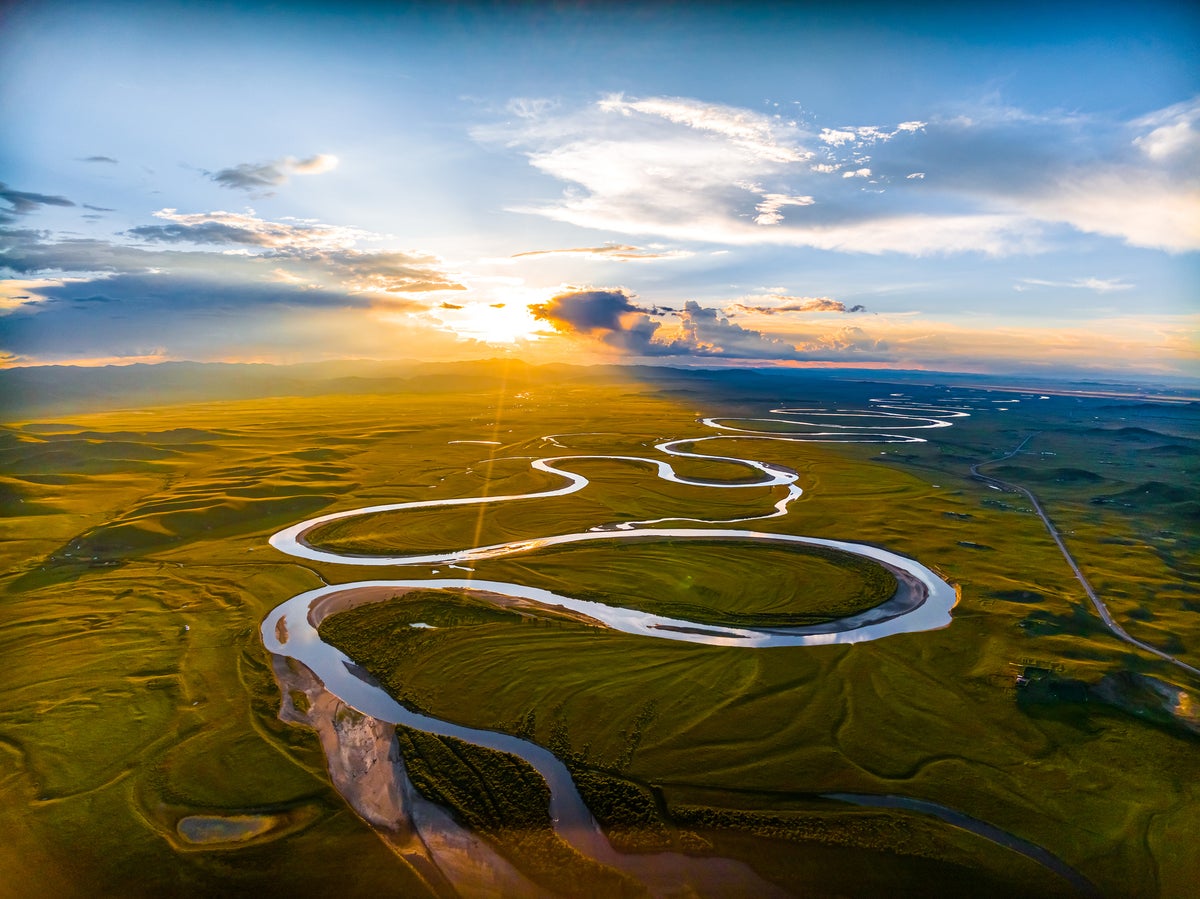 The Yellow River in the Chinese province of Sichuan. YINYI WANG/Getty Images