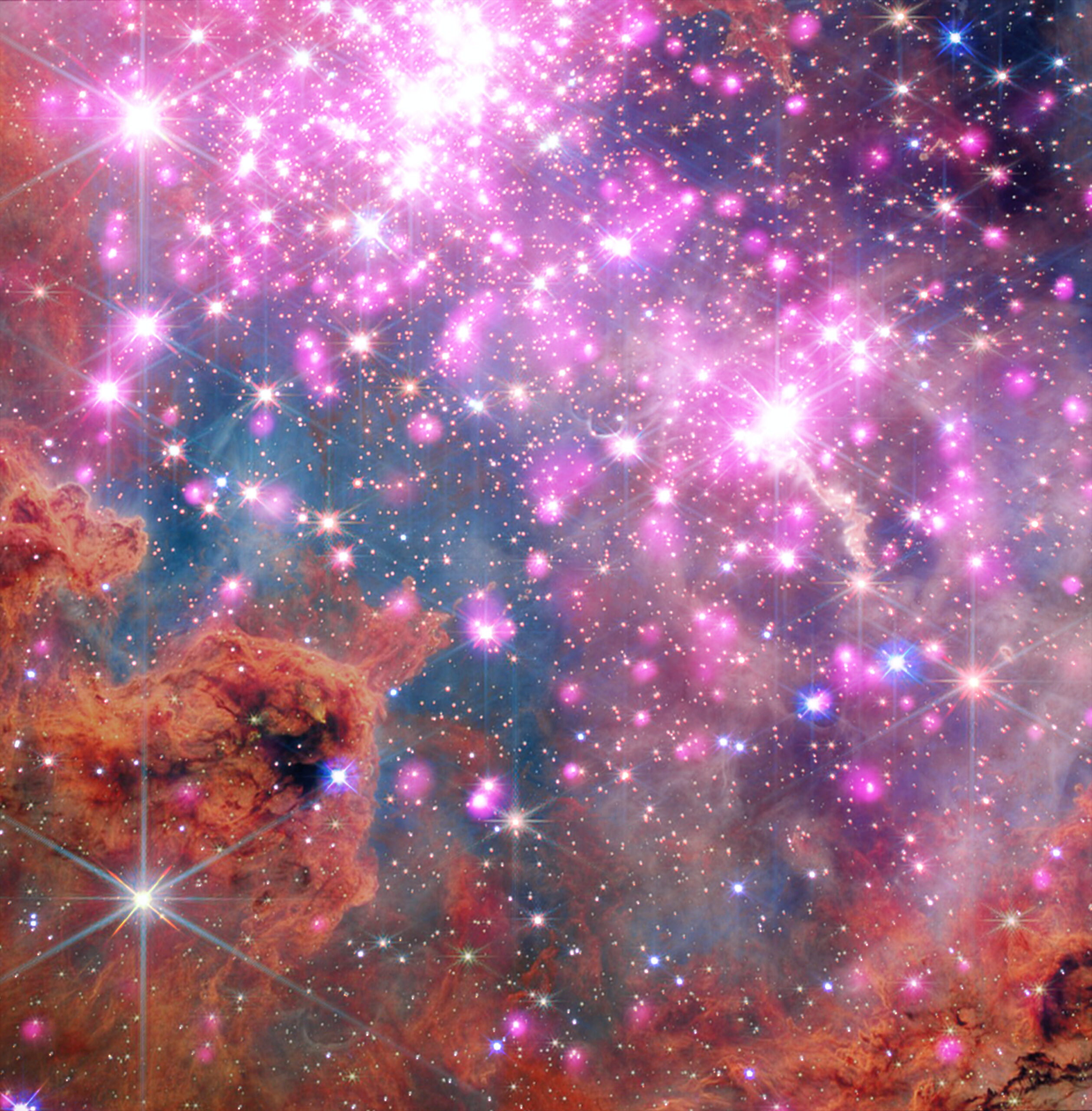 X-ray: NASA/CXC/SAO/Sejong Univ./Hur et al; JWST: ESA/Webb, NASA & CSA, V. Almendros-Abad, M. Gua...