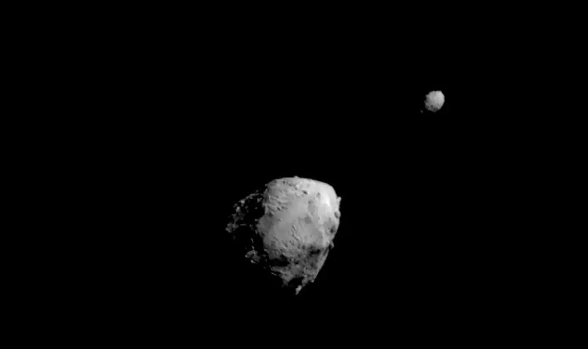 Didymos The asteroid binary, Didymos and Dimorphos. NASA