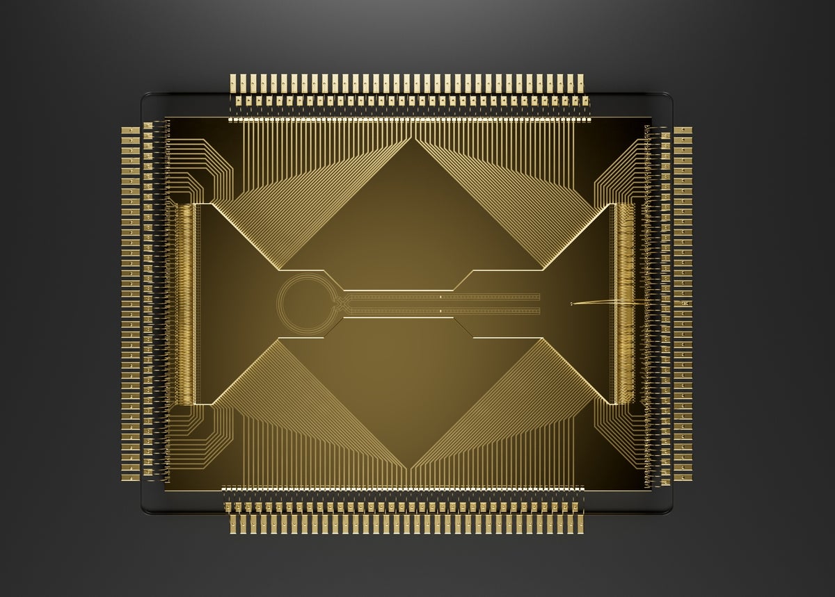 Helios is a quantum computer with a 98-qubit processing chip. Quantinuum