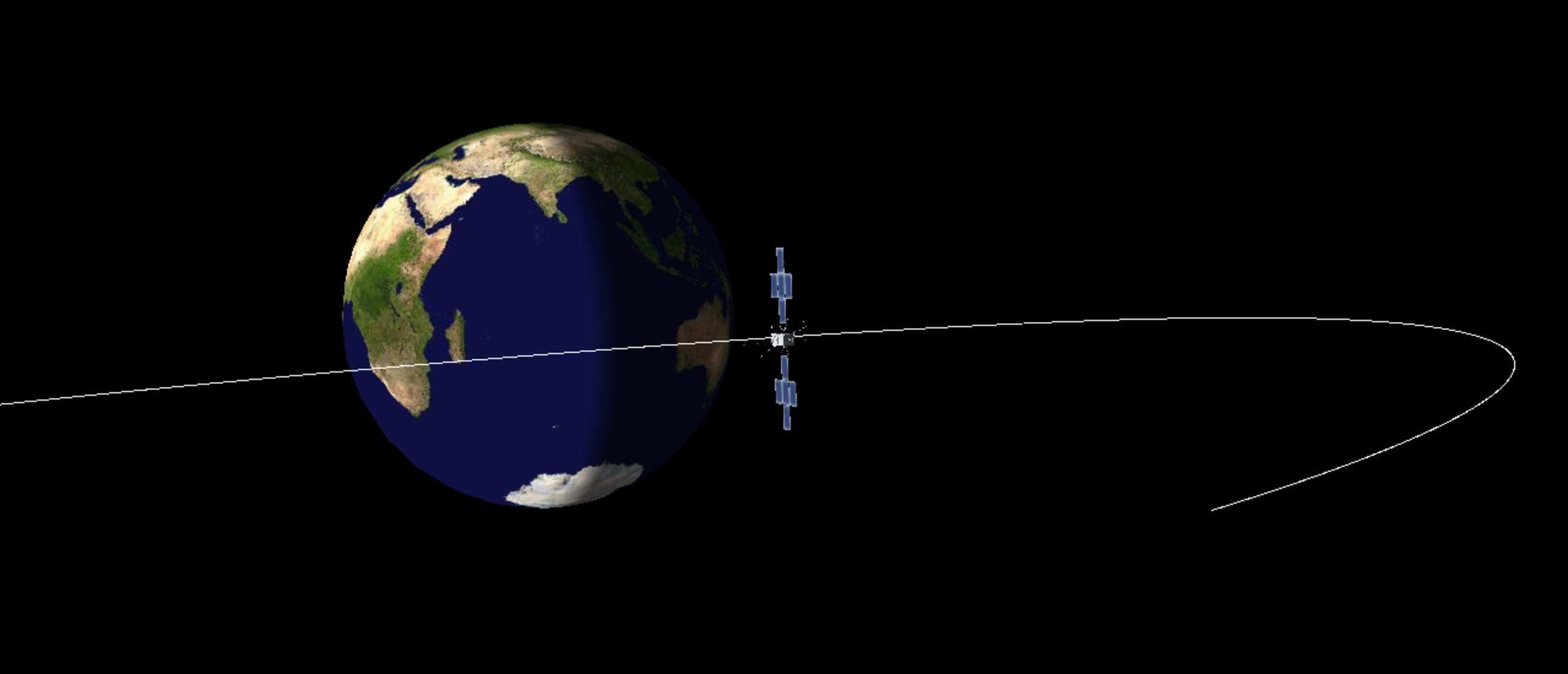 Juice flies by Earth – the complete path