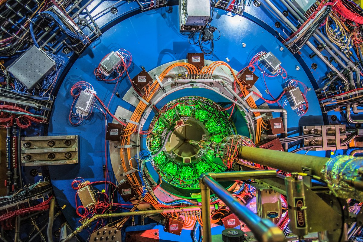 The Solenoid Tracker at RHIC, or STAR, experiment at Brookhaven National Laboratory recreates the...