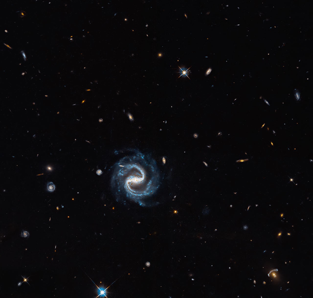 NASA, ESA, and X. Huang (University of San Francisco); Processing: Gladys Kober (NASA/Catholic Un...