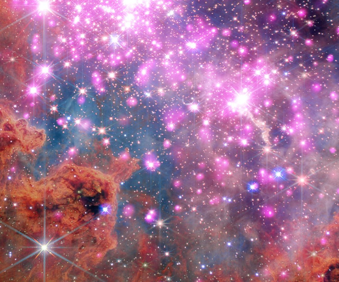 X-ray: NASA/CXC/SAO/Sejong Univ./Hur et al; JWST: ESA/Webb, NASA & CSA, V. Almendros-Abad, M. Gua...