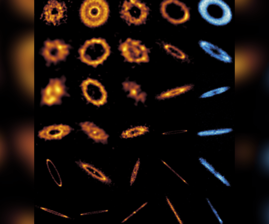 24 anéis de todas as formas e tamanhos são registrados por astrônomos  • Divulgação/ESO