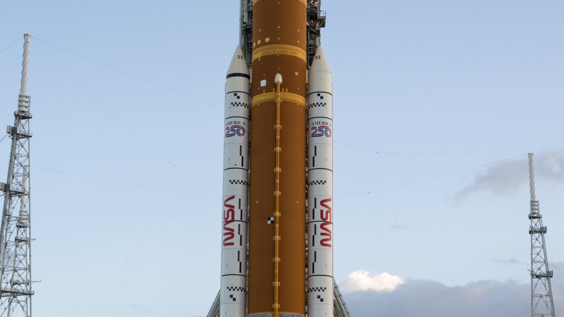 Artemis II rolls again