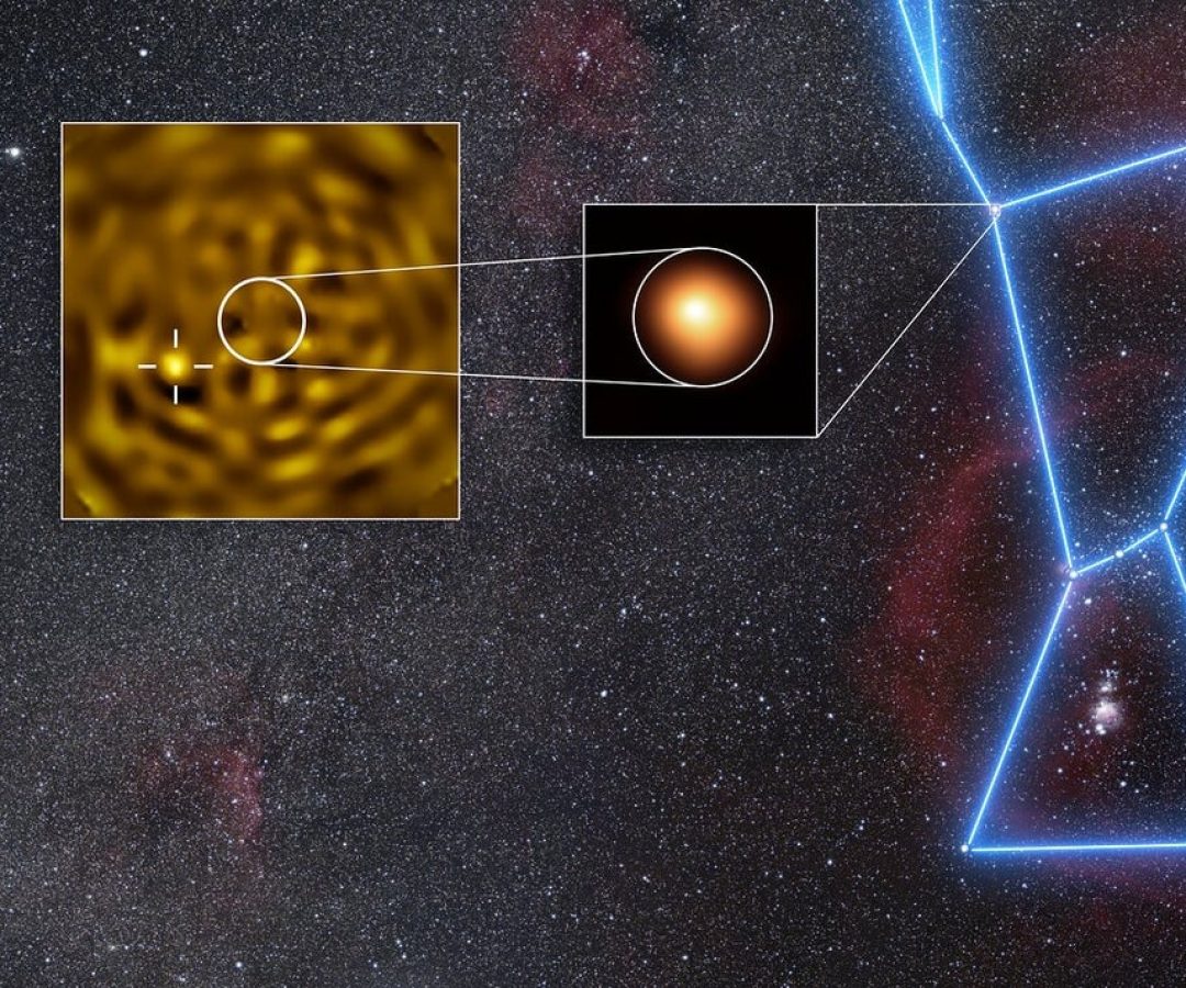 Very Large Telescope images of Betelgeuse and its companion. ESO/M. Montargès et al. (Very Large...