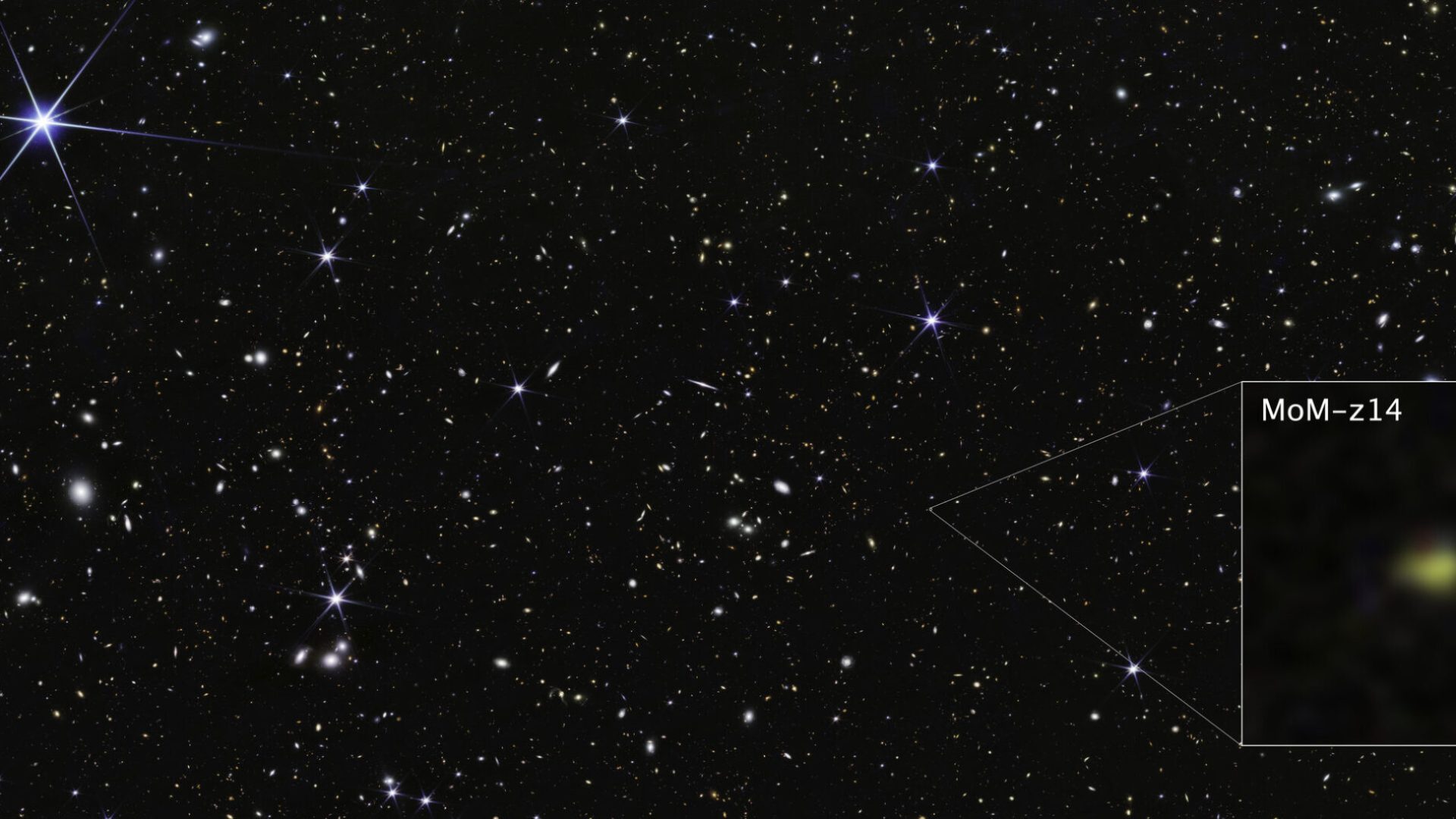 COSMOS Field MoM-z14 Galaxy (NIRCam pullout)