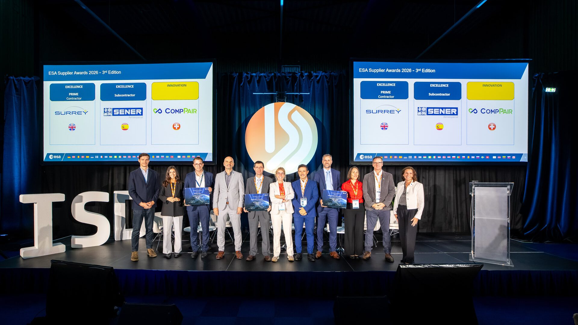 Three space companies win ESA awards for excellence and innovation