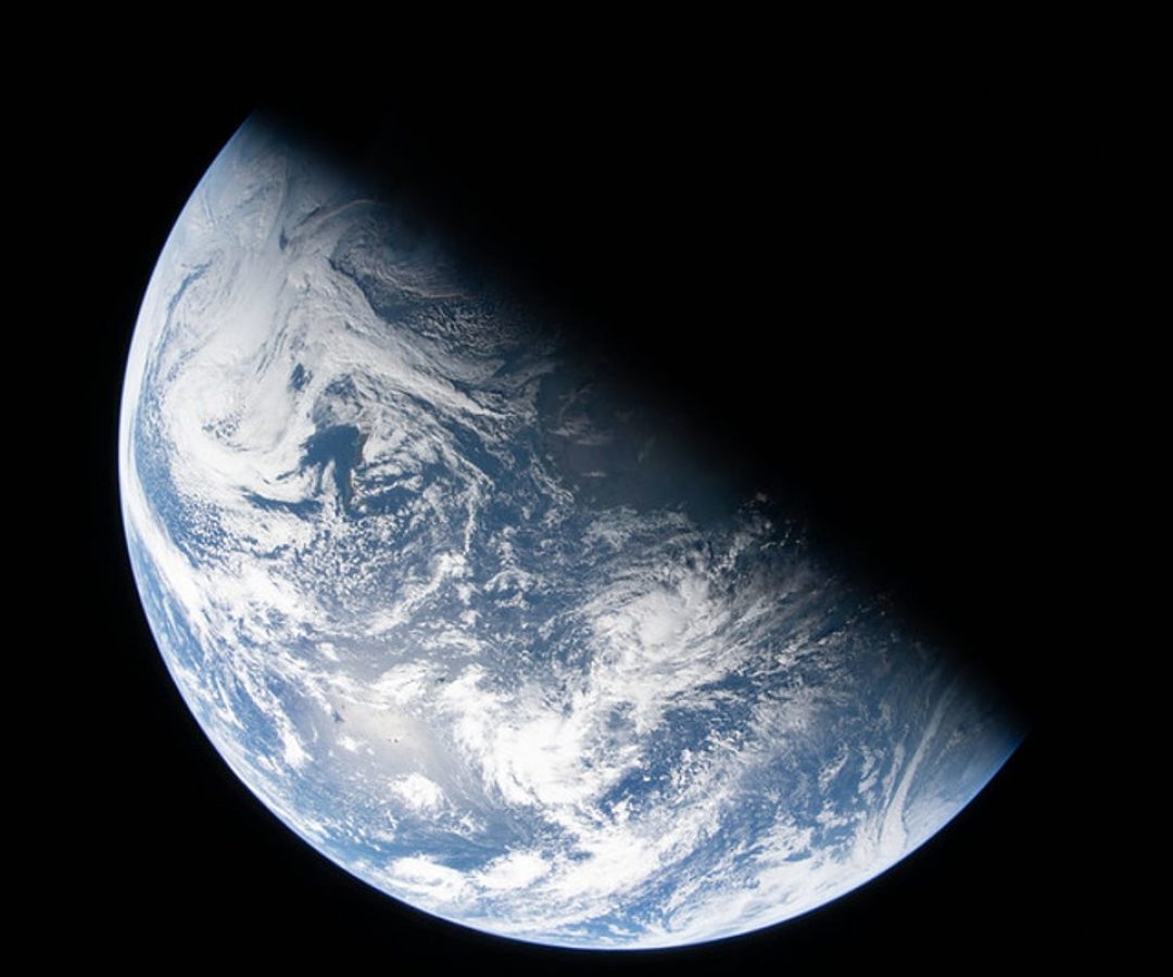 A view of Earth taken by NASA astronaut and Artemis II commander Reid Wiseman from the Orion spac...