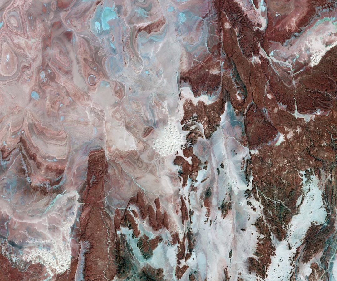 Earth from Space: Algerian arid landscape