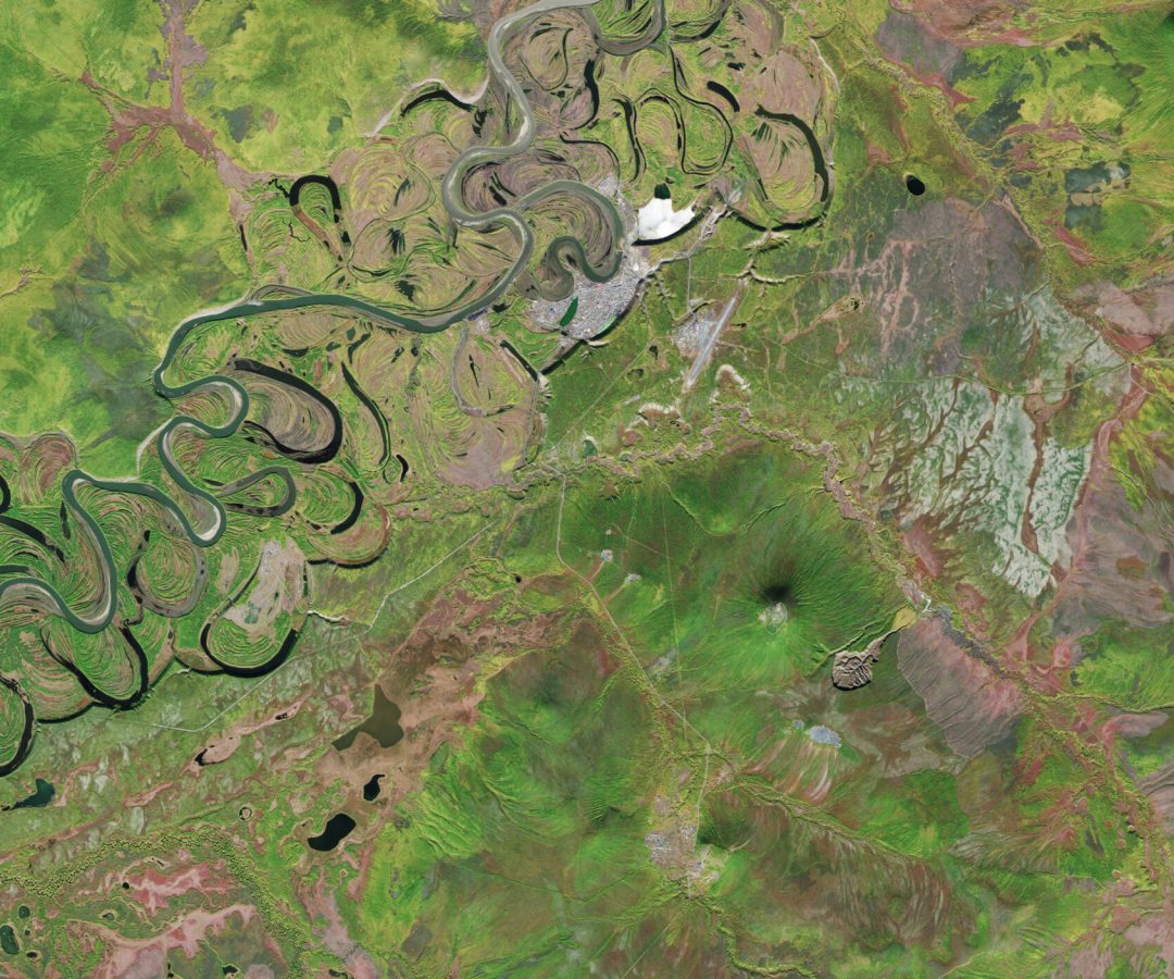 Earth from Space: Batagaika Crater