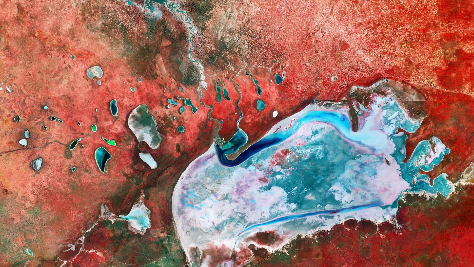 Earth from Space: Namibia’s biggest salt pan