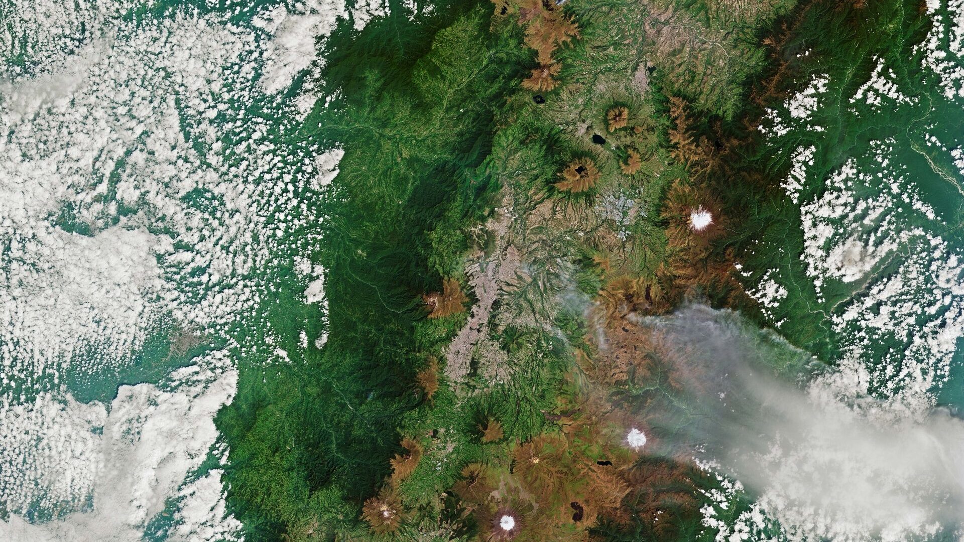 Earth from Space: Quito’s volcanic landscape