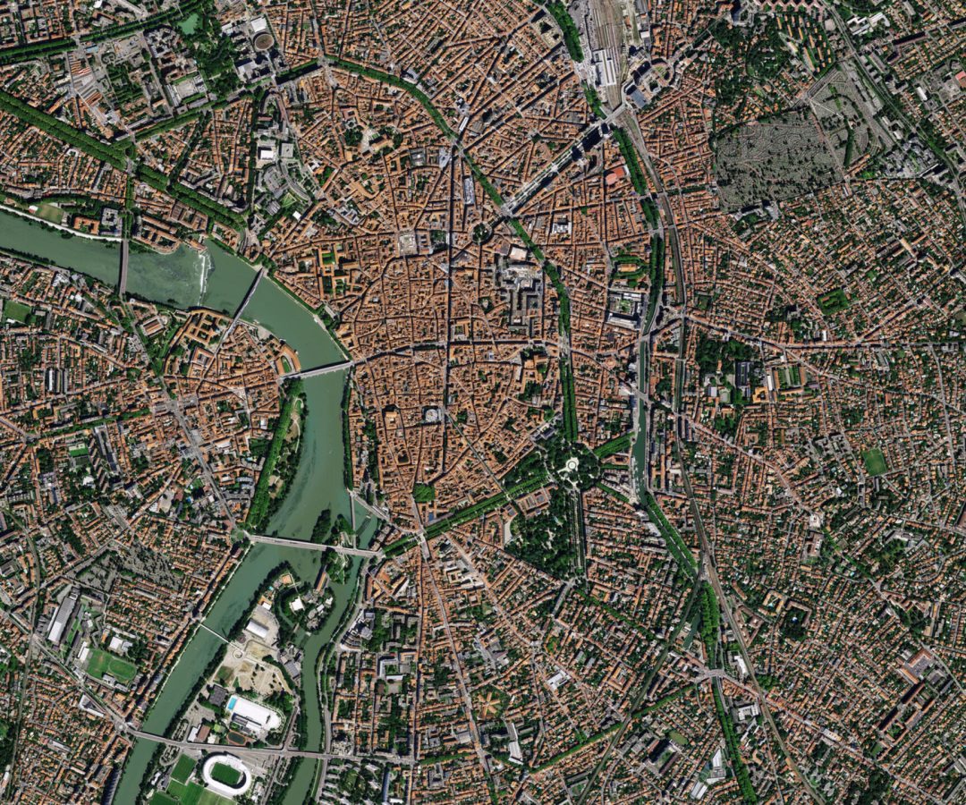 Earth from Space: The pink city