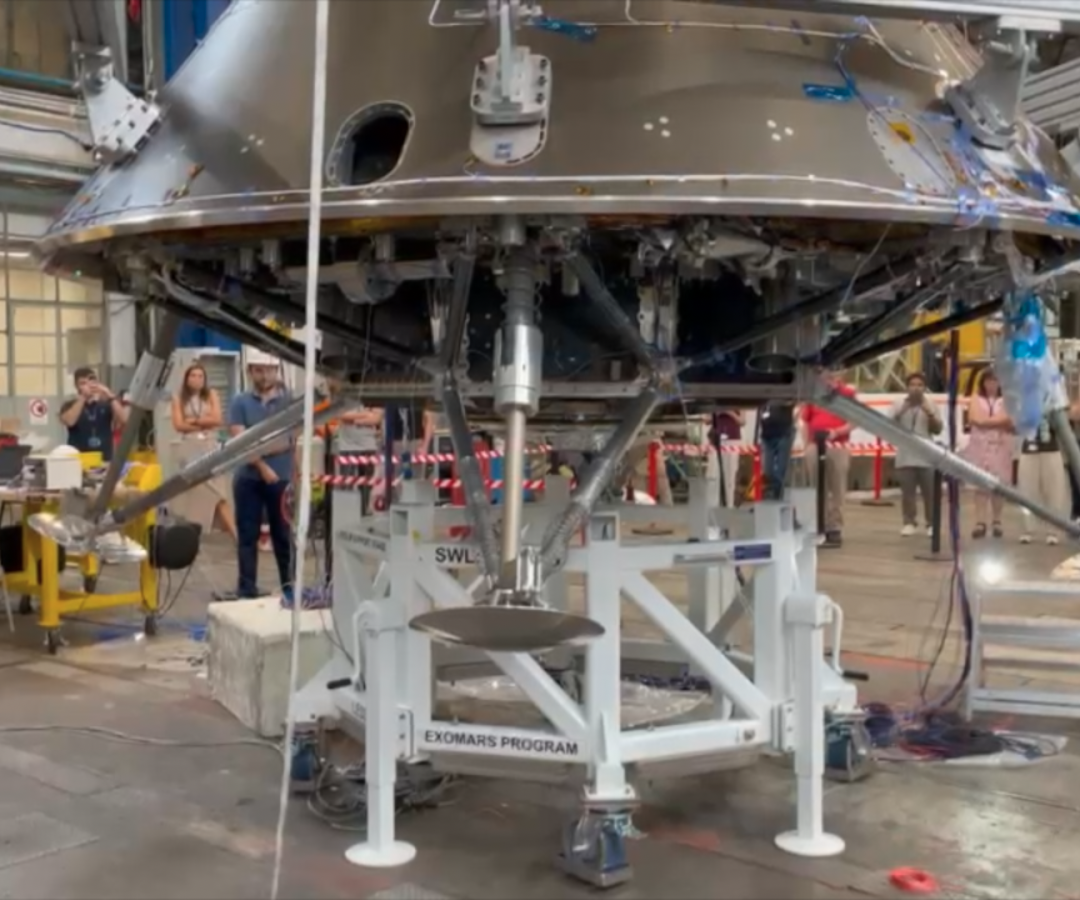 ExoMars stretches out its legs