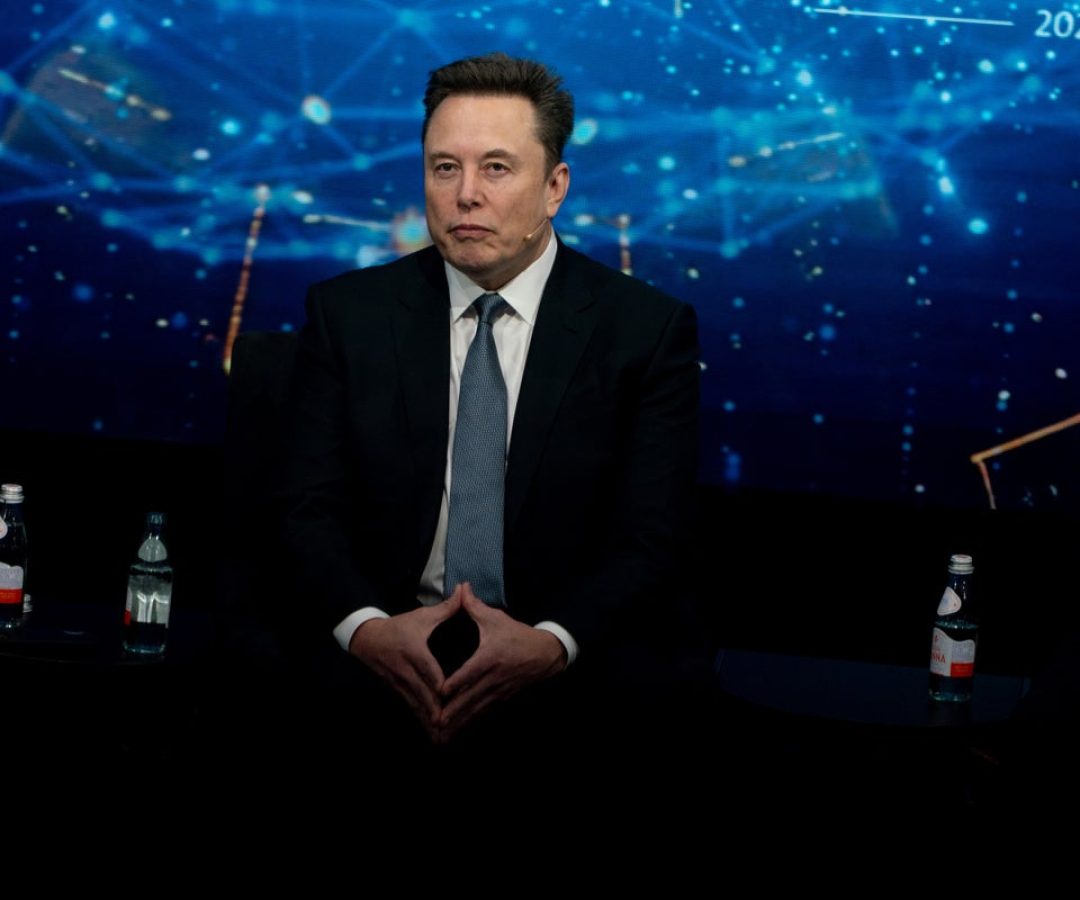 Elon Musk, CEO of SpaceX, during the US-Saudi Investment Forum at the Kennedy Center in Washingto...