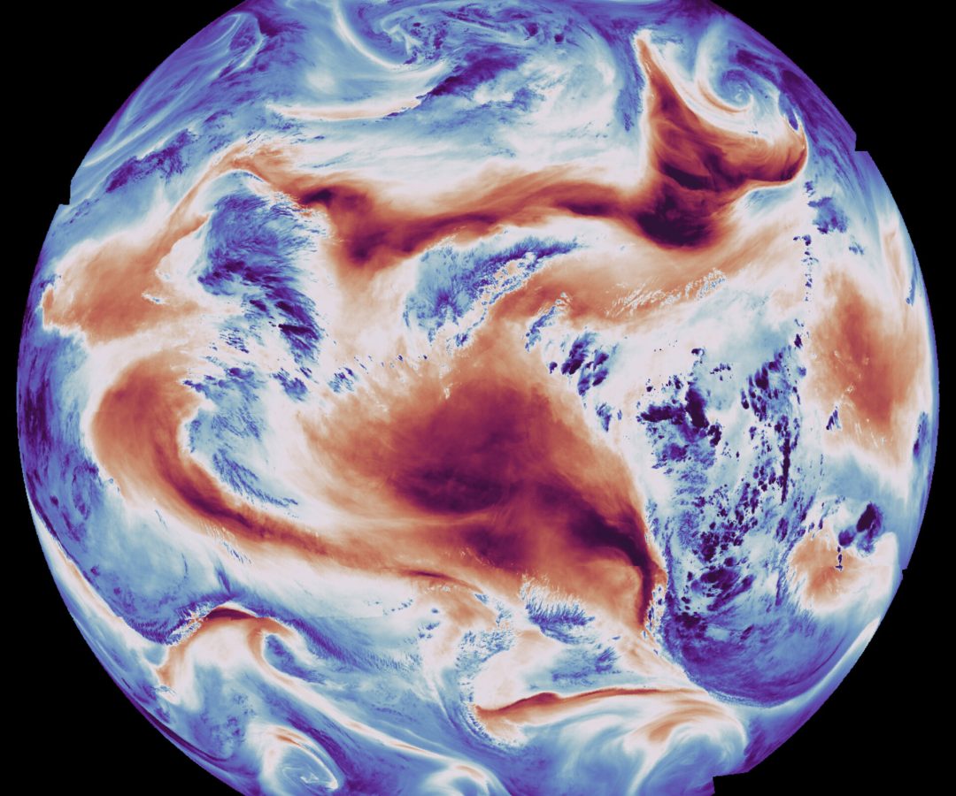 Global air humidity by MTG-Sounder