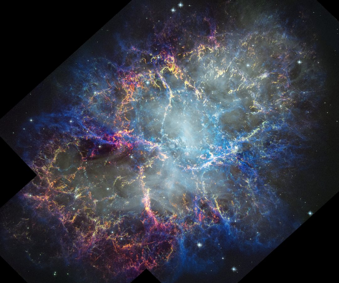 Crab Nebula (2024 Hubble image)
