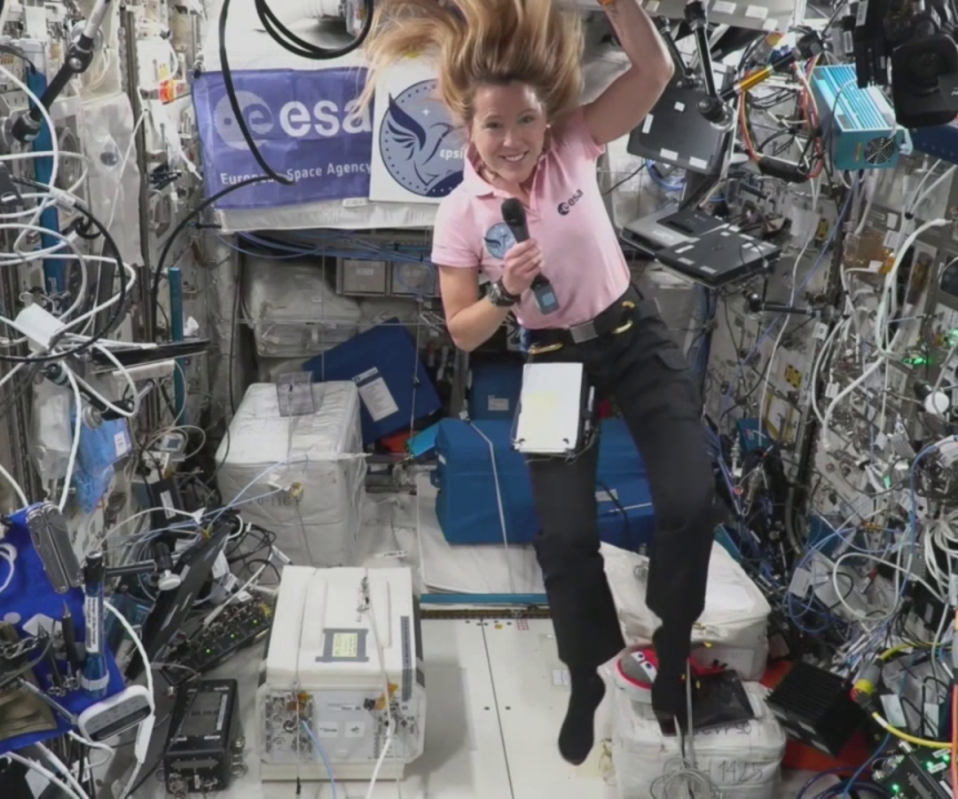 In-flight call with ESA astronaut Sophie Adenot