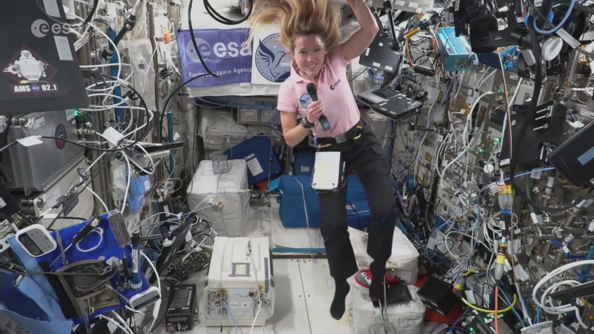 In-flight call with ESA astronaut Sophie Adenot