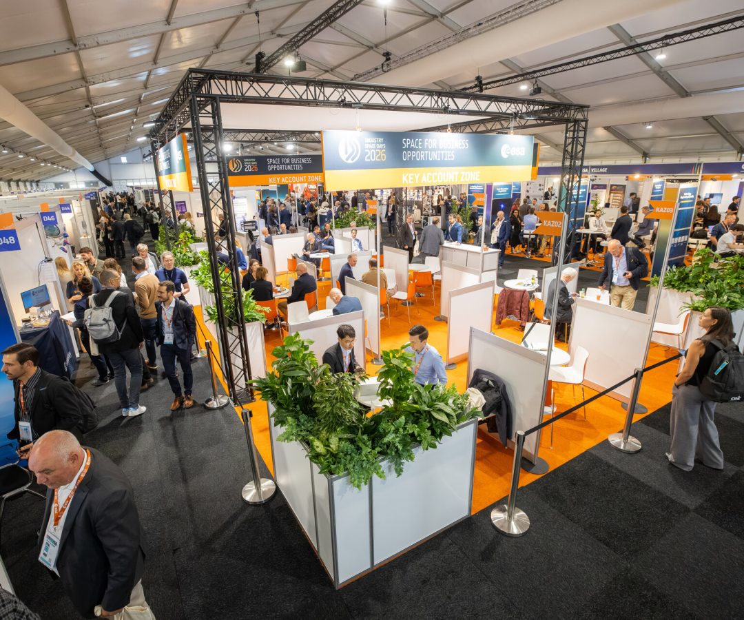 Panel discussions at Industry Space Days 2026 at ESA–ESTEC in the Netherlands