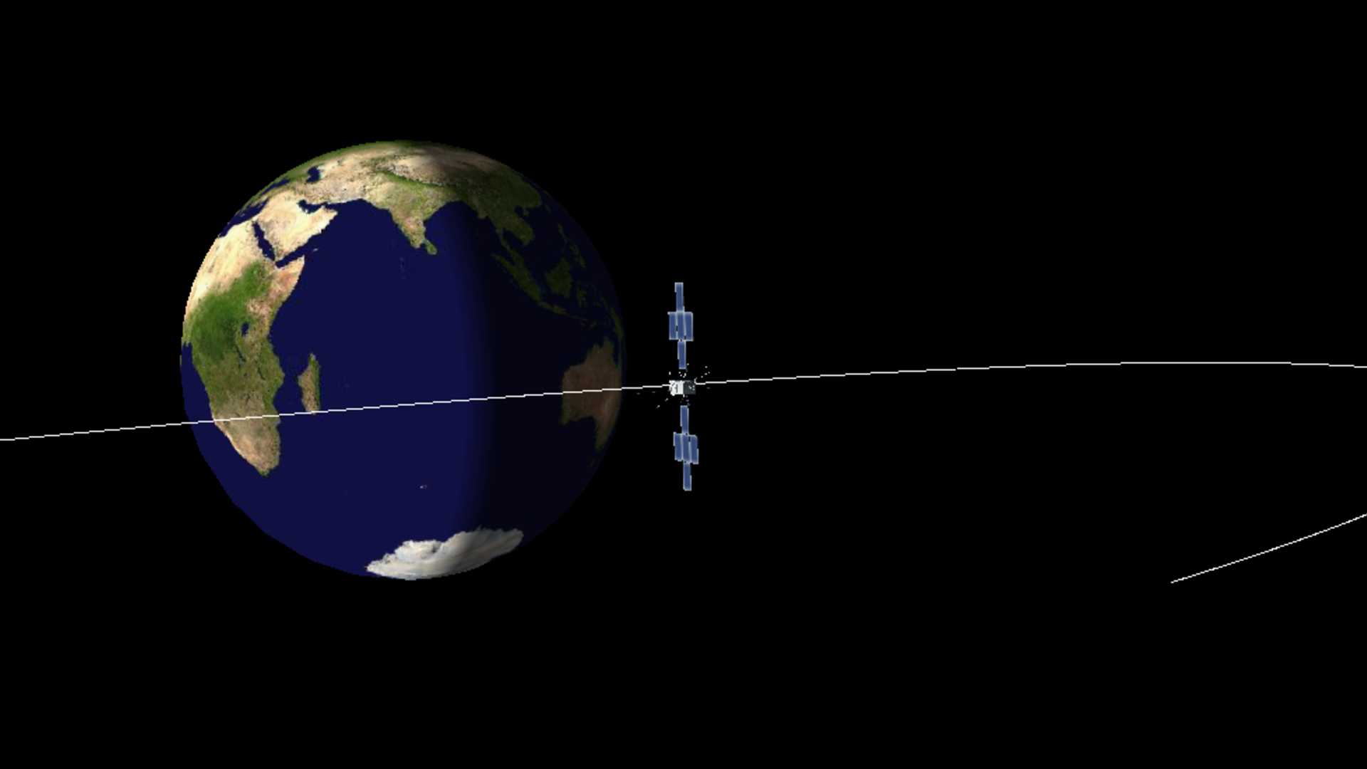 Juice flies by Earth – the complete path