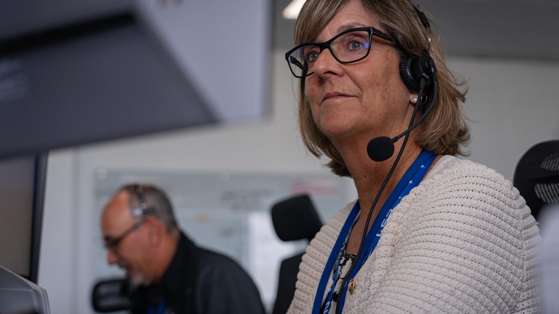 Image shows Jenny Lyon, acting program manager for NASA's Launch Services Program based at NASA K...