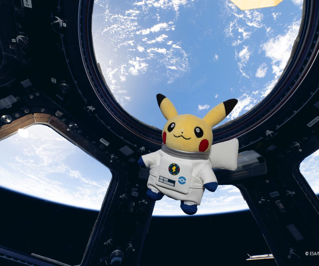 ESA and The Pokémon Company International reveal Europe-wide exhibition and astronaut Pikachu ex...