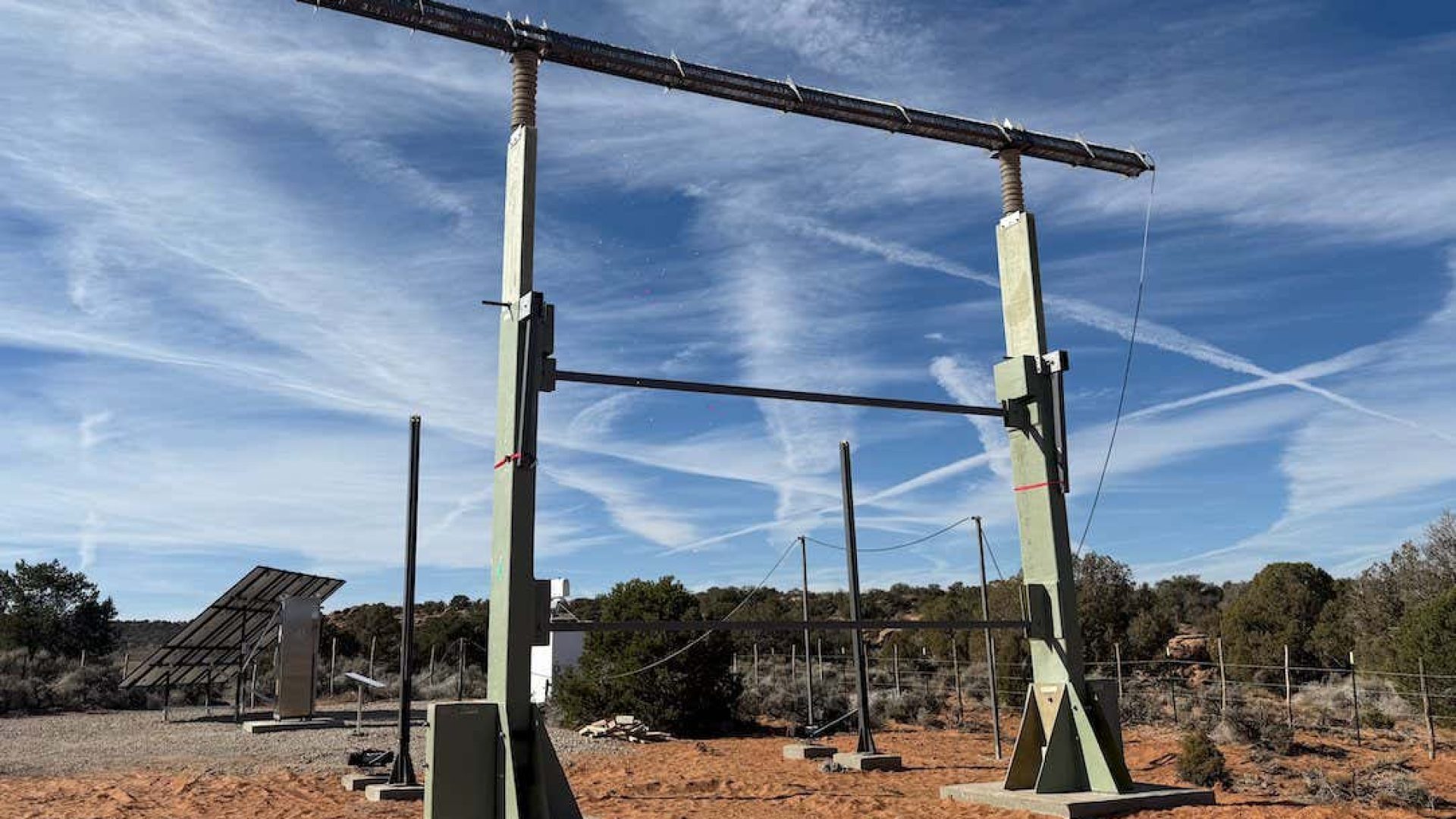 The weather-modifying equipment used by Rain Enhancement Technologies in UtahRain Enhancement Tec...