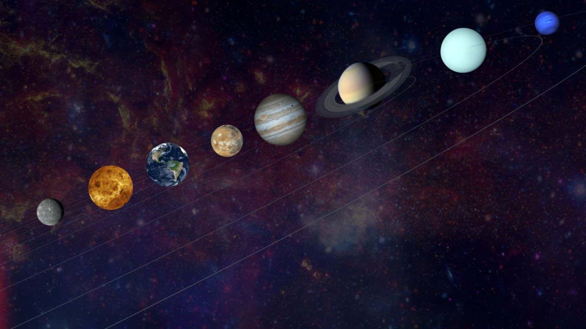 Every few years, the planets appear in a lineGetty Images