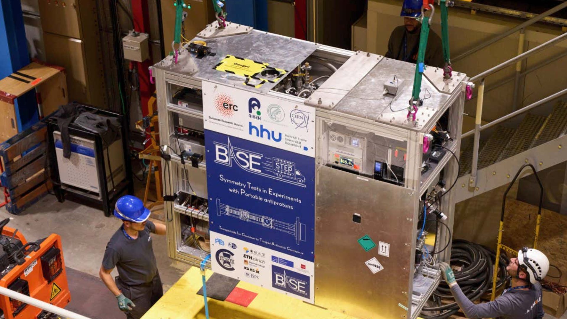 The BASE-STEP transportable trap systemMarina Cavazza, Chetna Krishna/CERN