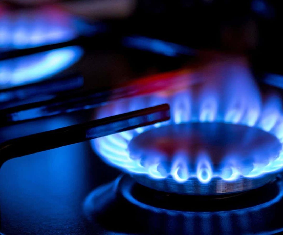 Gas burners can leak pollutants into homesMaria Kray/Shutterstock