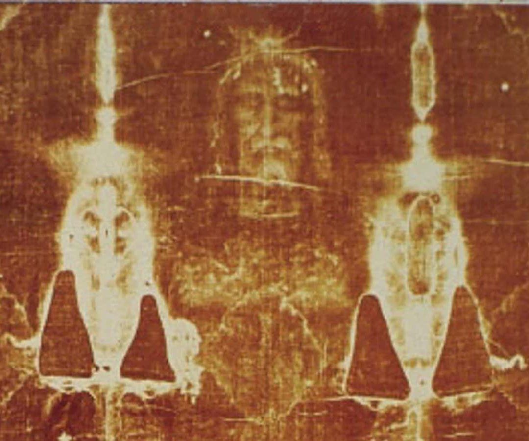 The Turin Shroud bears an image of a man said to resemble Jesus Christpublic domain/Art Collectio...