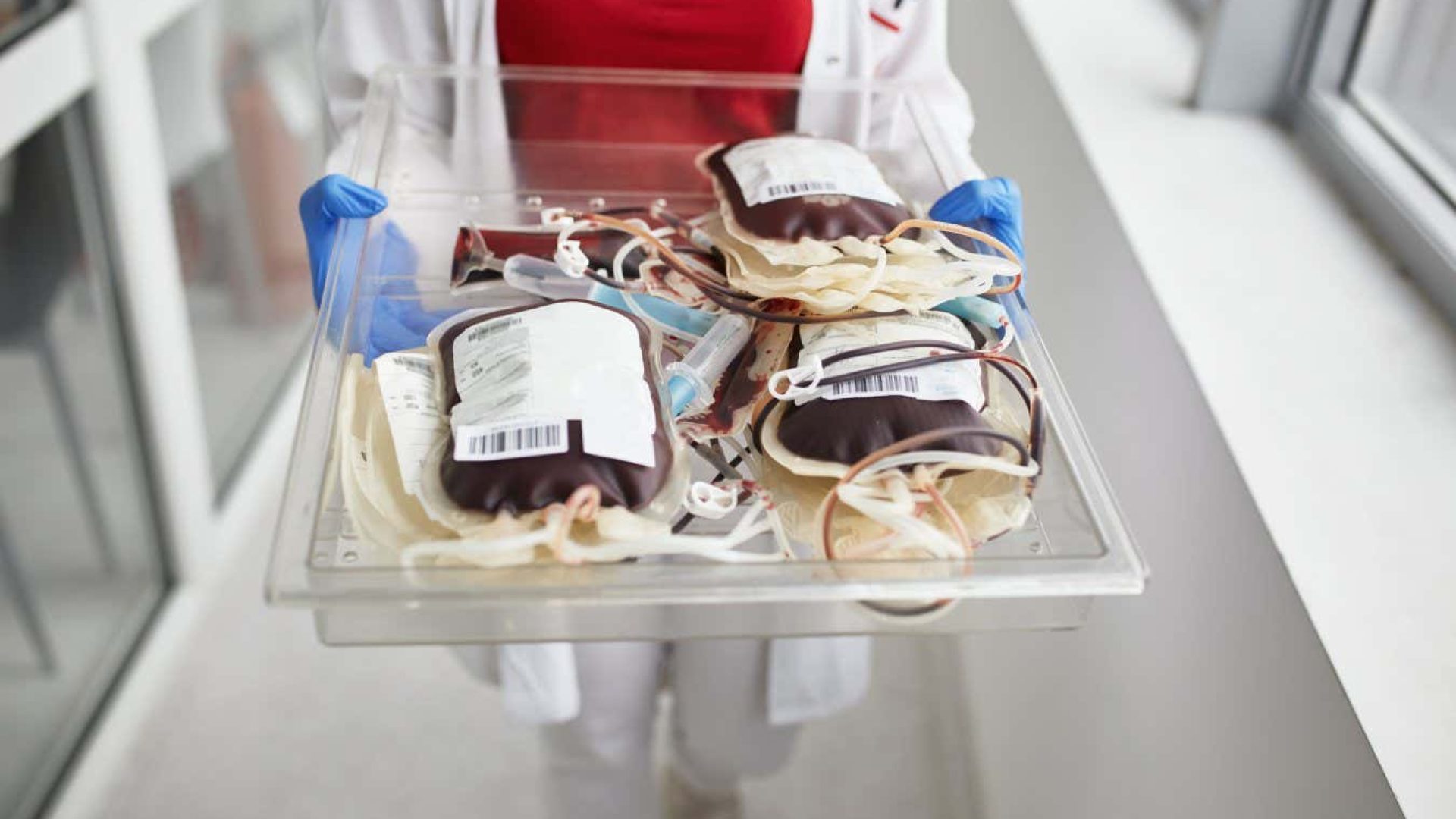 Donated blood usually comes from anonymous volunteers, and is screened for safetyGetty Images