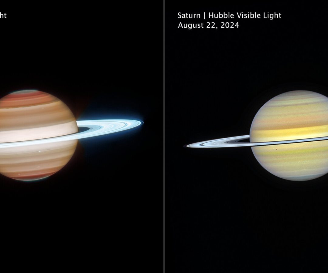Webb & Hubble capture new views of Saturn