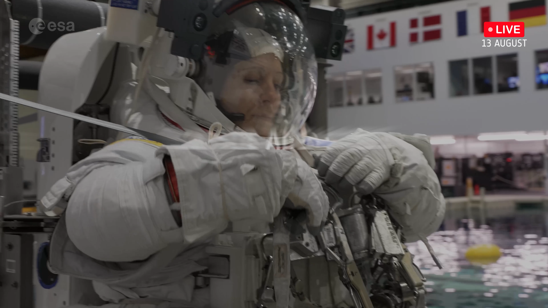 Sophie Adenot’s first spacewalk