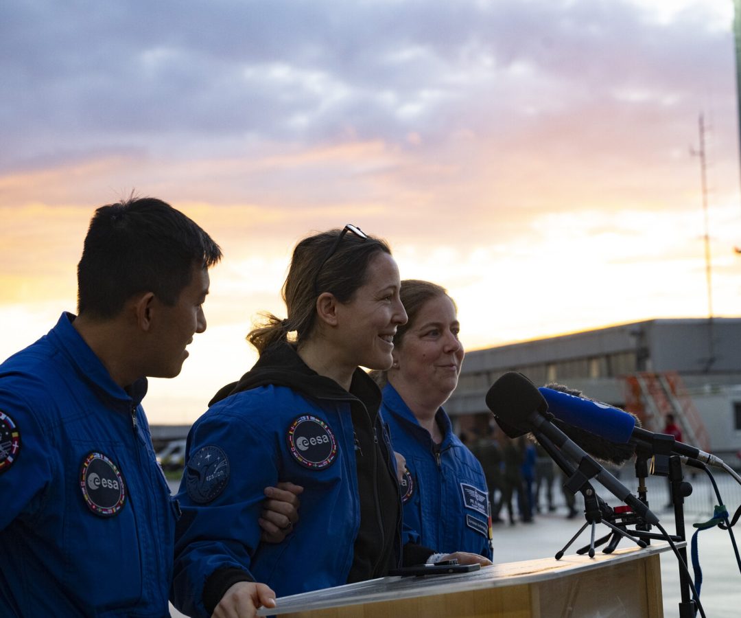 ESA astronaut Sophie Adenot returns from her first mission to the International Space Station