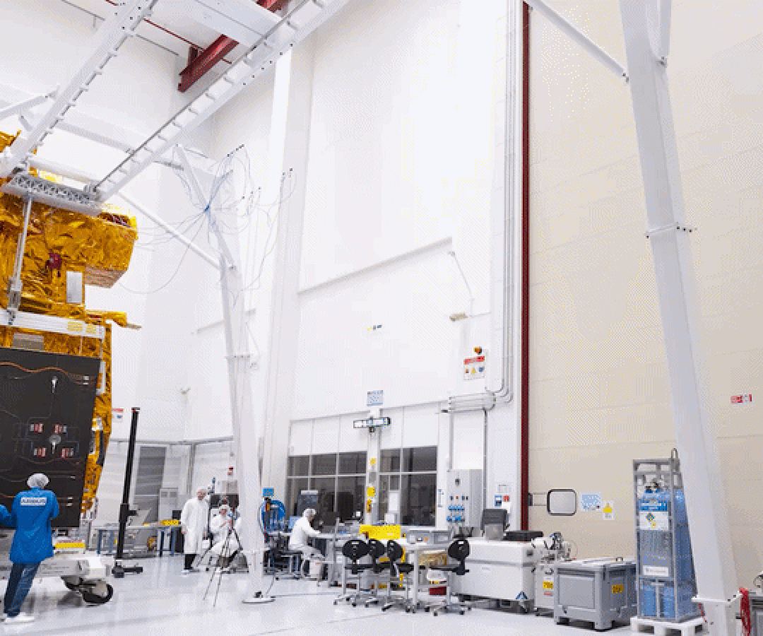 First MetOp Second Generation-B satellite spreads its wing