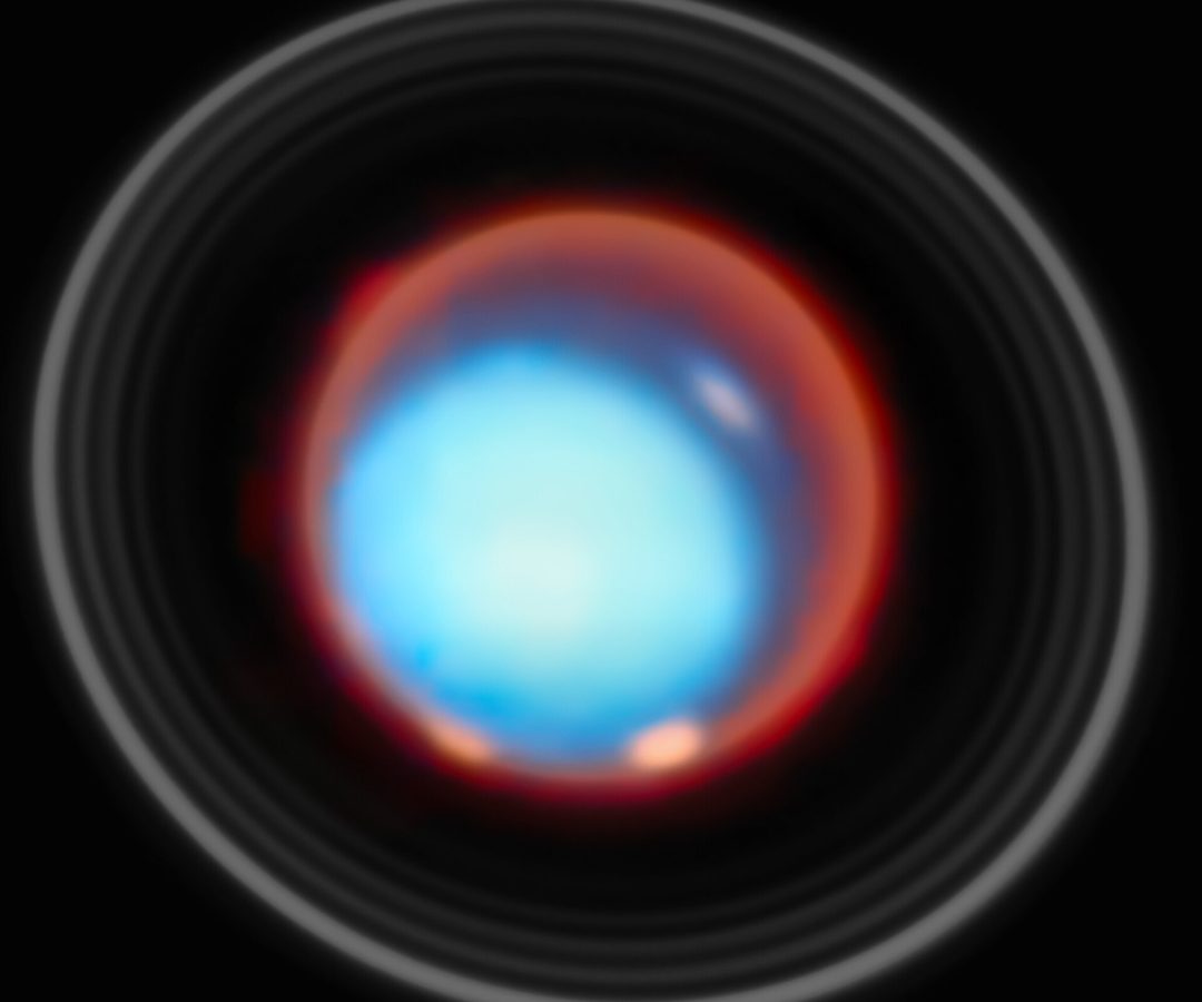 Webb maps Uranus's mysterious upper atmosphere