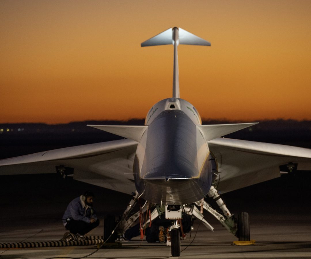 Less will be accompanied by NASA test pilot Nils Larson, who will be flying nearby in a NASA F/A-...