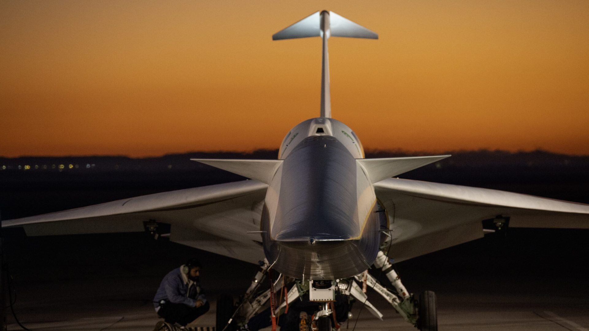 Less will be accompanied by NASA test pilot Nils Larson, who will be flying nearby in a NASA F/A-...