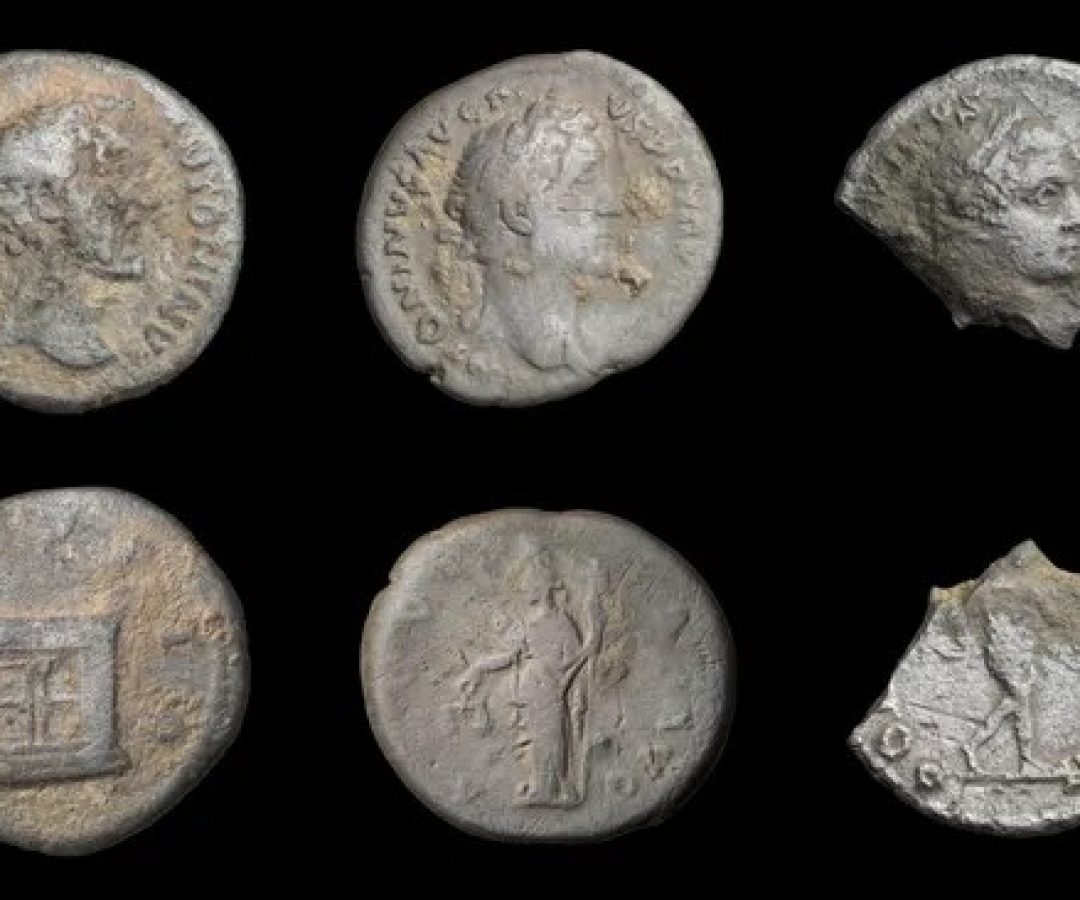 Quatro acampamentos militares foram encontrados juntamente a mais de 1.500 artefatos, entre moeda...